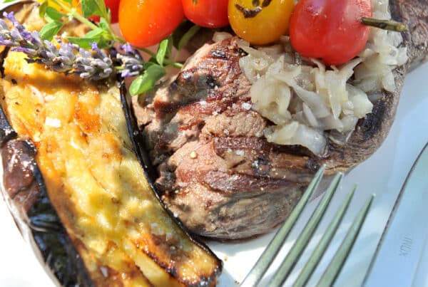 Pavé de taureau aux échalotes